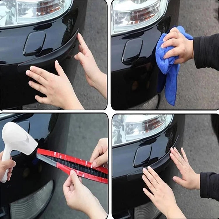 Car Bumper Protector Strip (White Color)