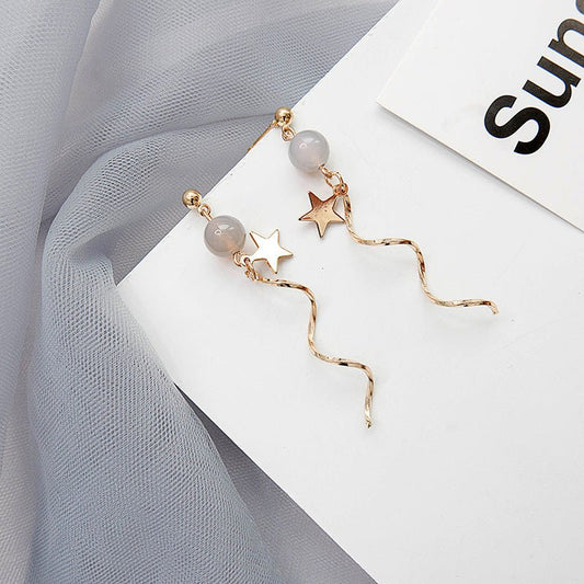Crincle Style Earrings - Duvera