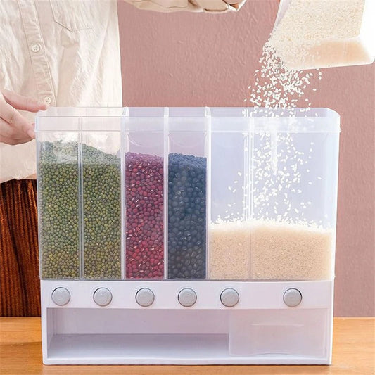 Wall Mounted Cereal & Rice  Dispenser