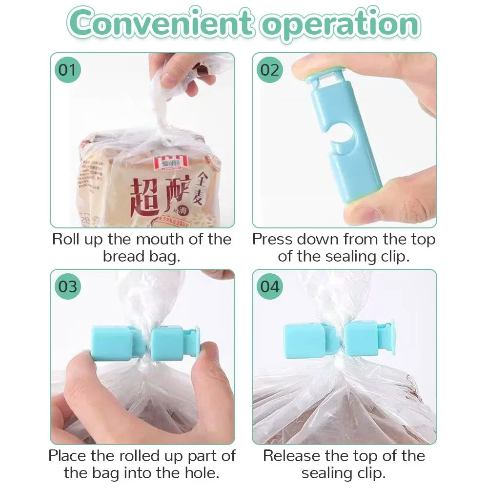 Reusable Food Bag Sealing Clip