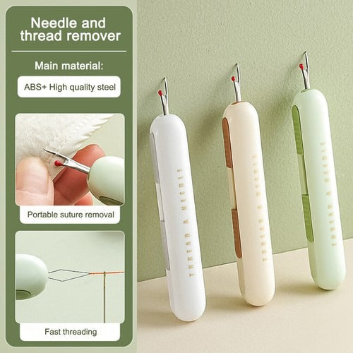2 in-1 Needle Threader Seam Ripper