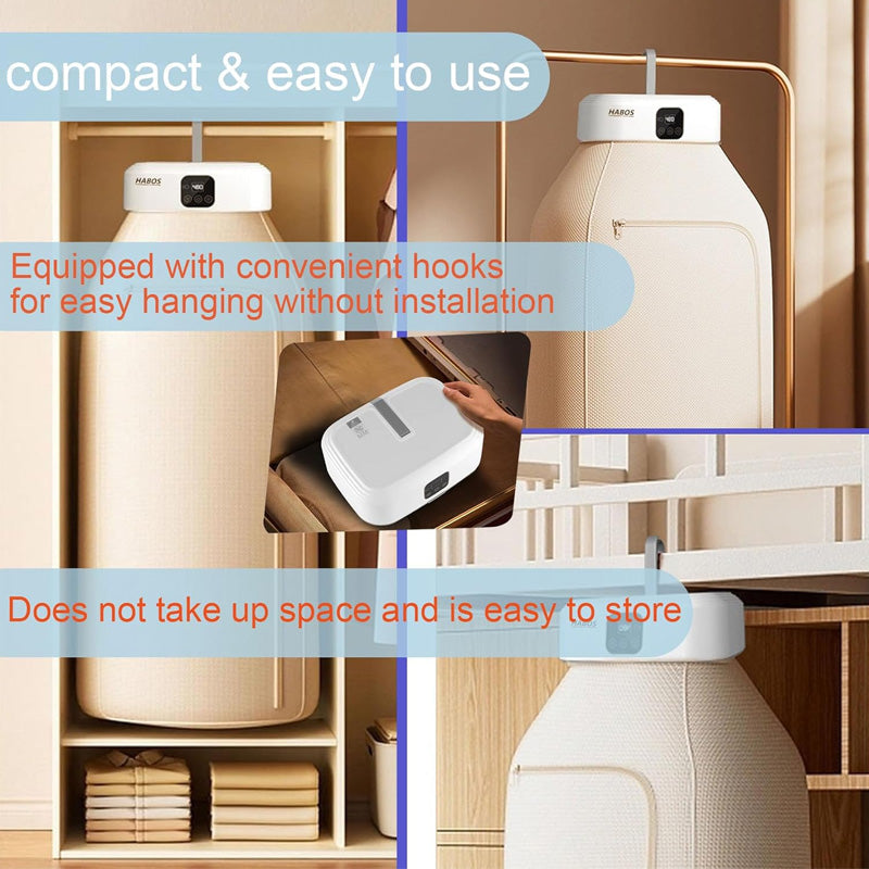 Wall-Mounted Foldable Clothes Drying Machine