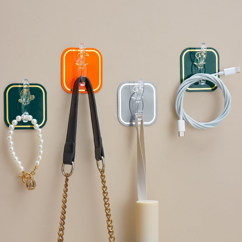 Acrylic Waterproof Self Adhesive 6 Hooks Strip