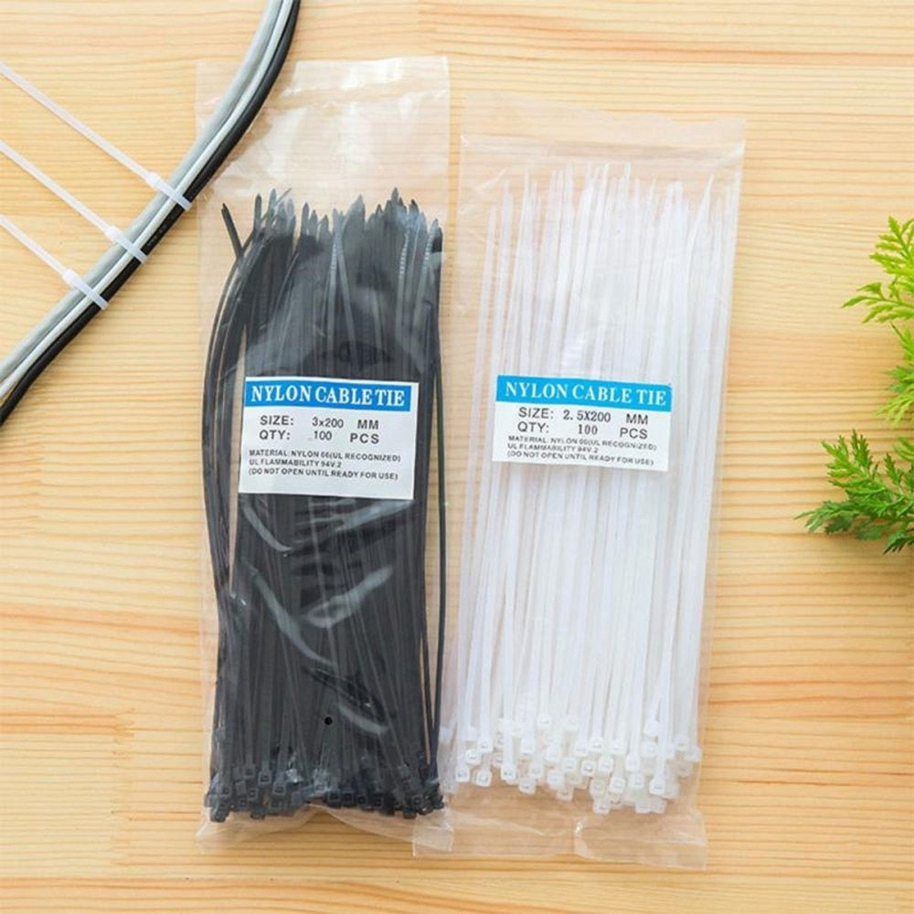 Self-Locking Reusable Nylon Cable Ties
