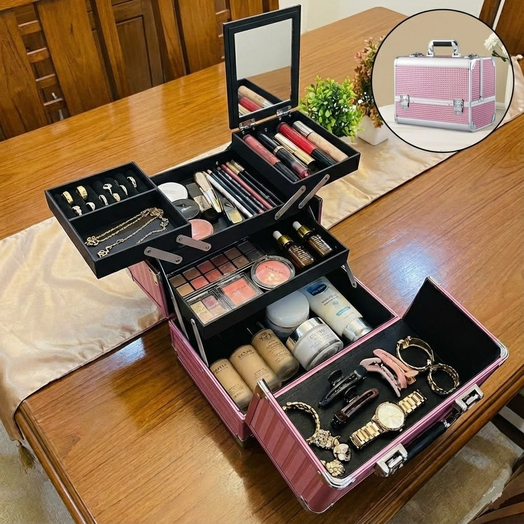 Professional Multi Layer Cosmetic Organizer