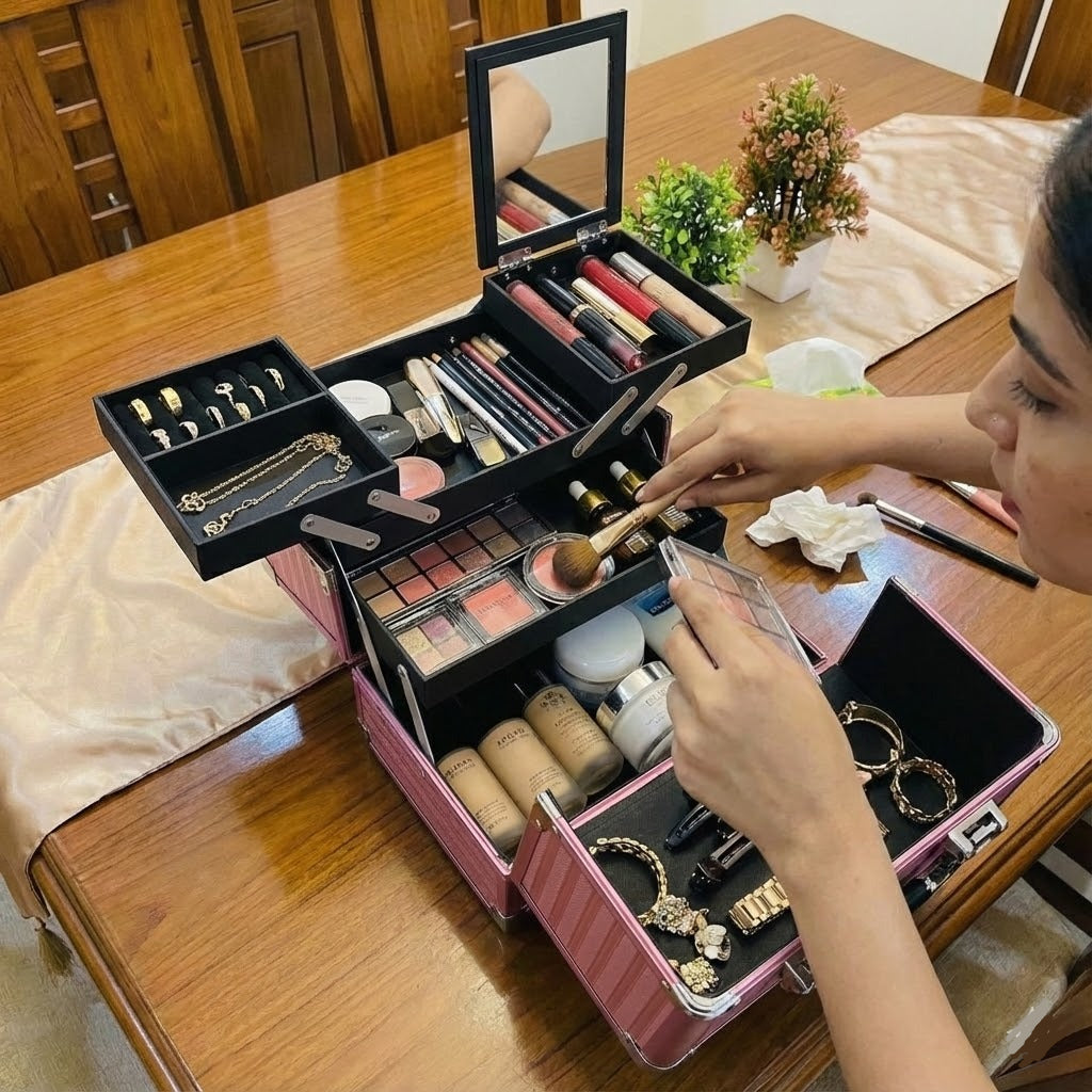 Professional Multi Layer Cosmetic Organizer