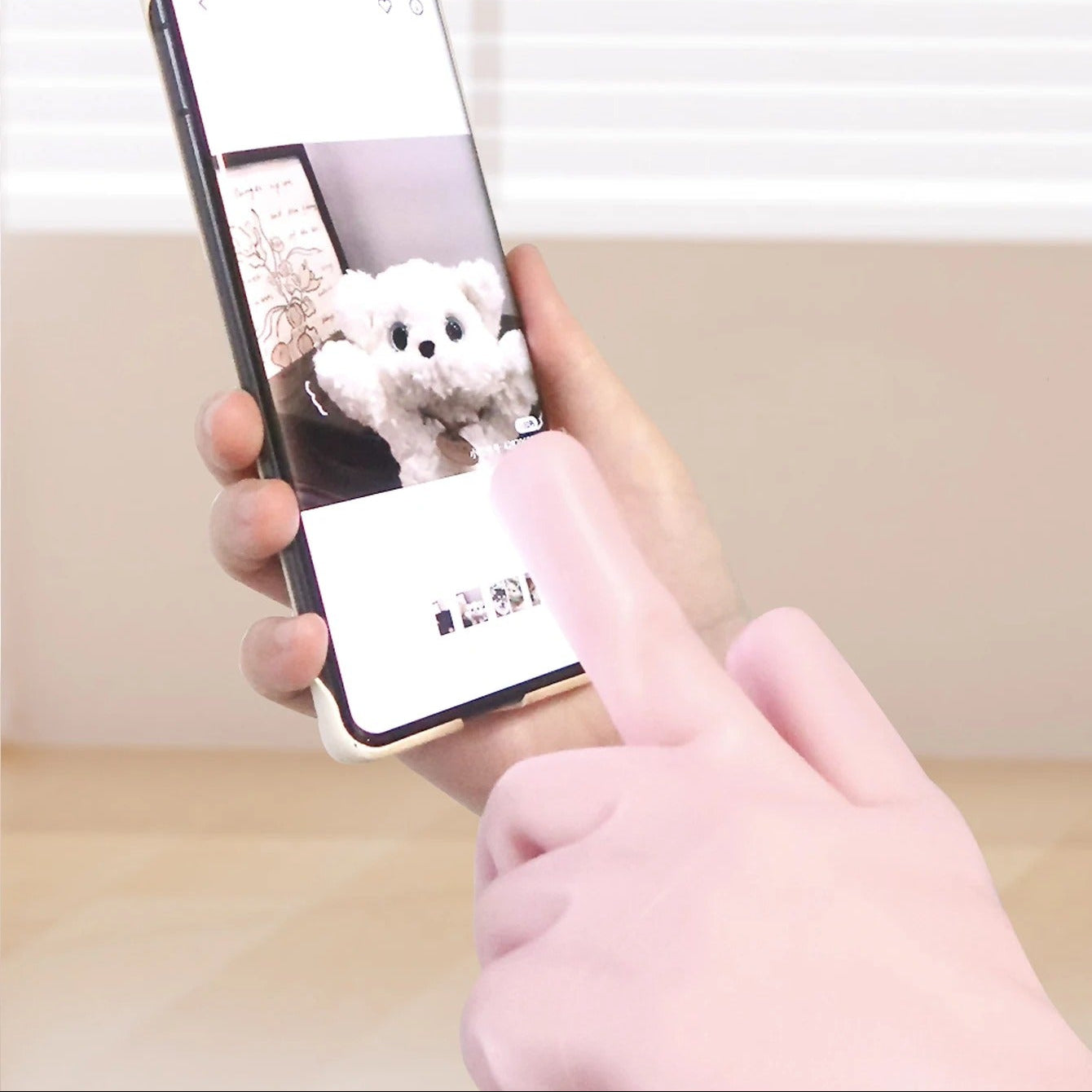 Silicone Hand Moisturizing Lotion Gloves