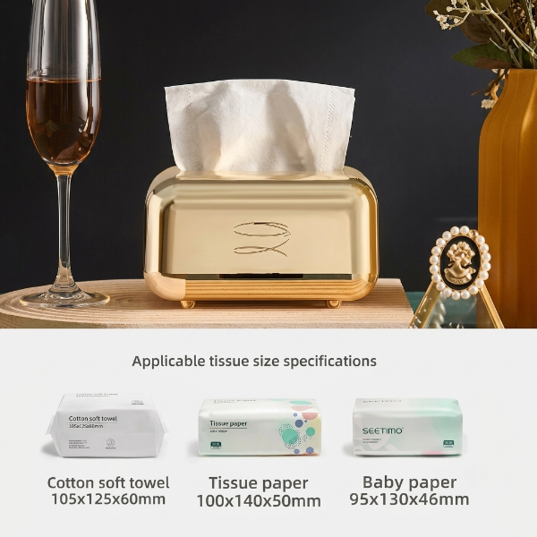 Luxury Royal Metallic Tissue Box