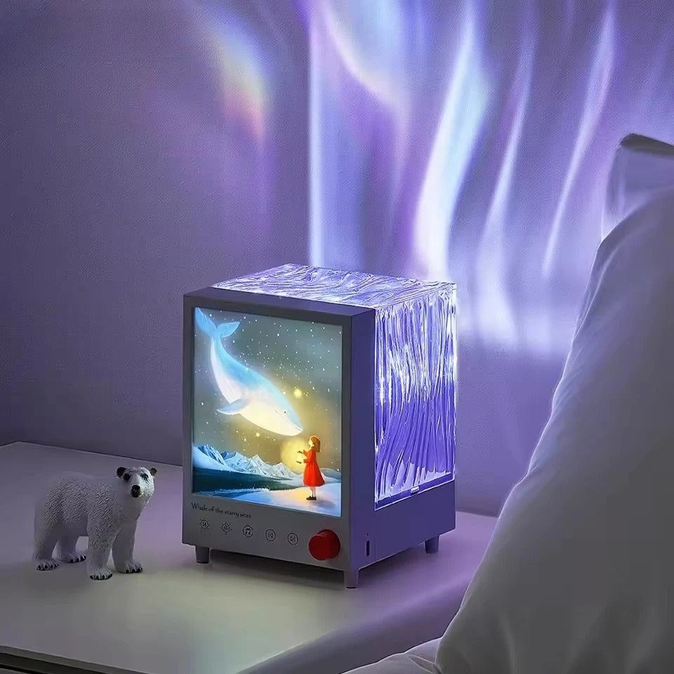 3-in-1 Bluetooth Speaker & Projector Lamp