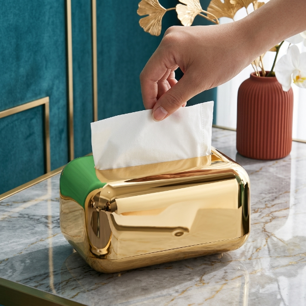 Luxury Royal Metallic Tissue Box
