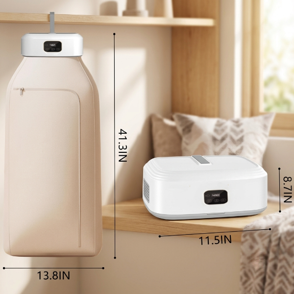 Wall-Mounted Foldable Clothes Drying Machine