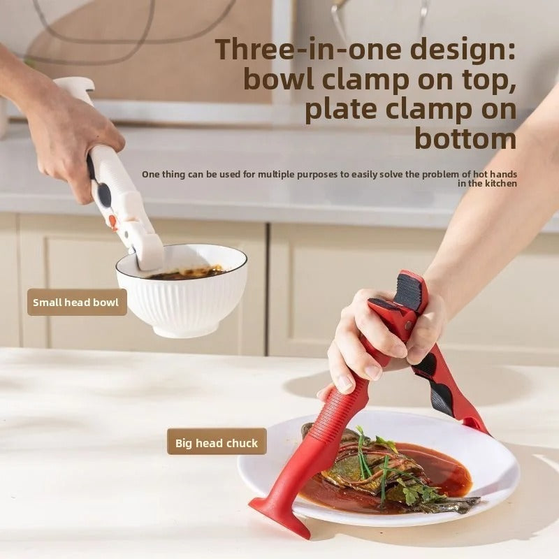 3-in-1 Anti Scalding Clip Tray Holder