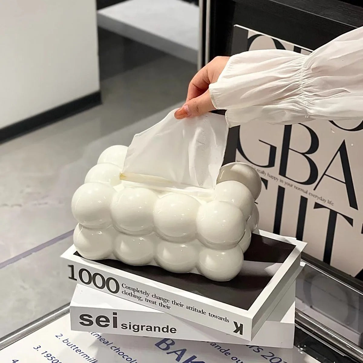 Creative Bubble Tissue Box