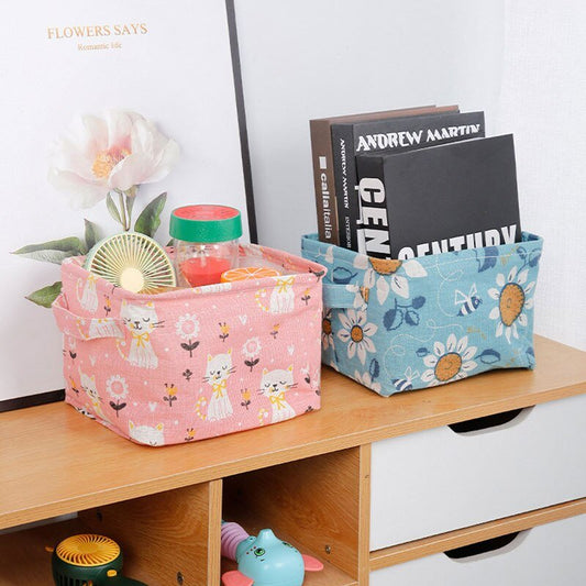 Foldable Storage Organizing Basket. - Duvera