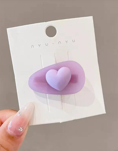 Anti-slip Stylish Heart Hairpin