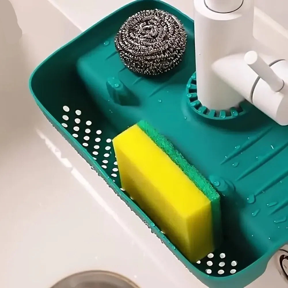 Silicone Sink Splash Drain Rack
