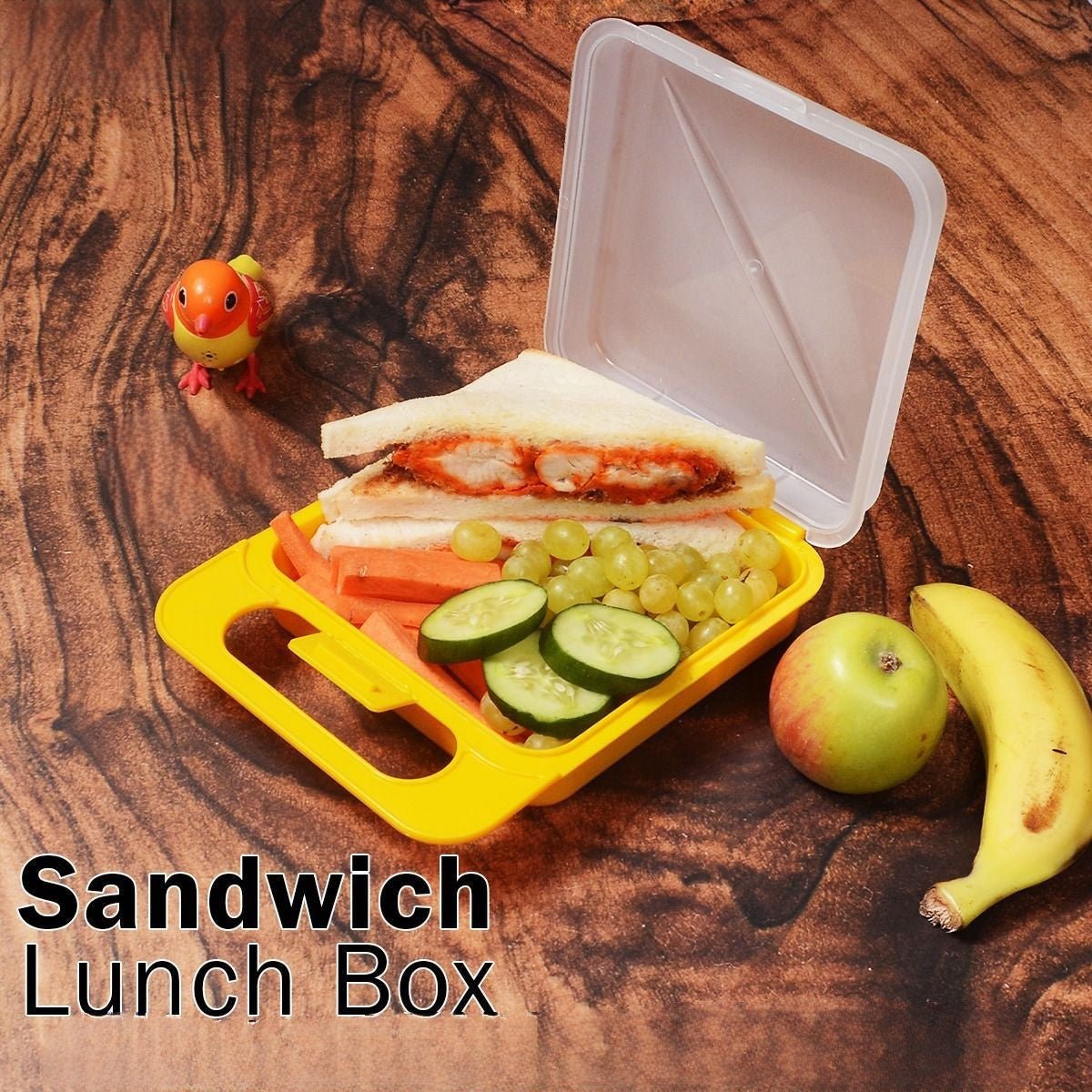 Lunch Box Set With Fork. - Duvera
