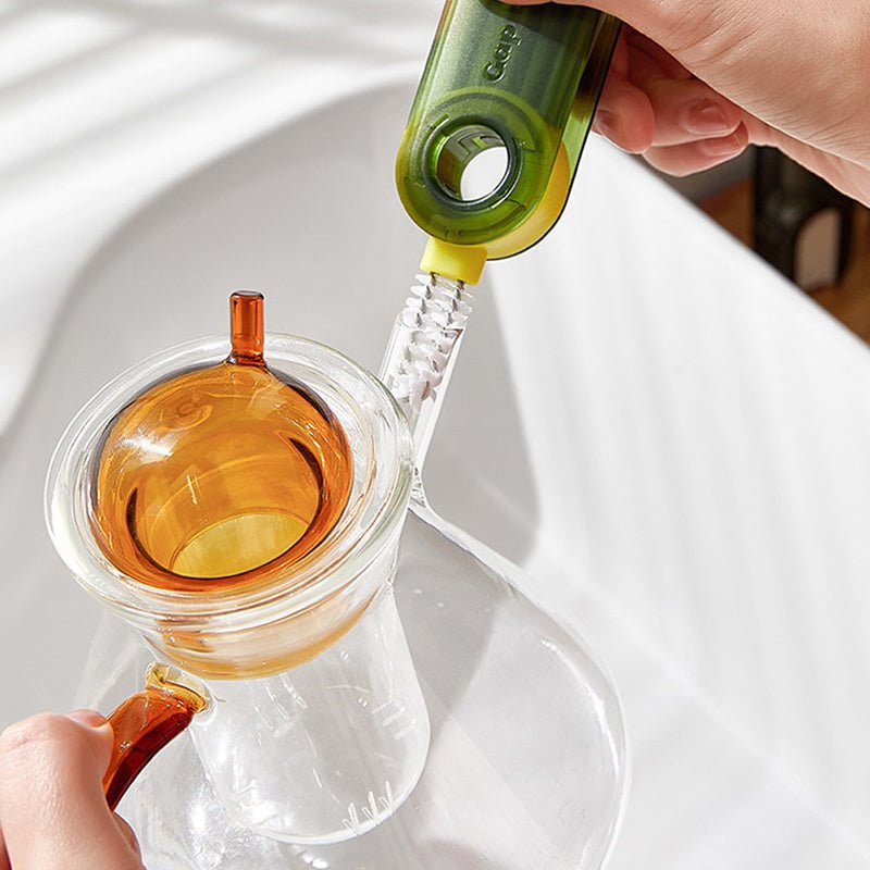 Multi-functional Triple Cup Cleaning Brush - Duvera