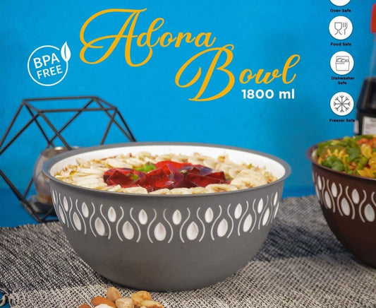 Multipurpose Kitchen Adora Bowl 1800ML. - Duvera