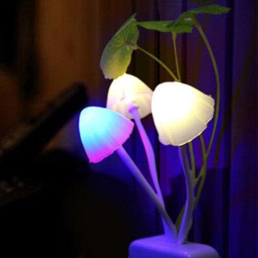 Mushroom LED Sensor Light Night Lamp - Duvera