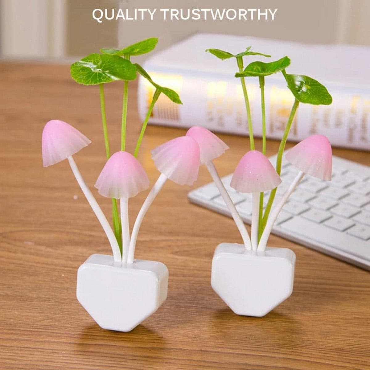 Mushroom LED Sensor Light Night Lamp - Duvera
