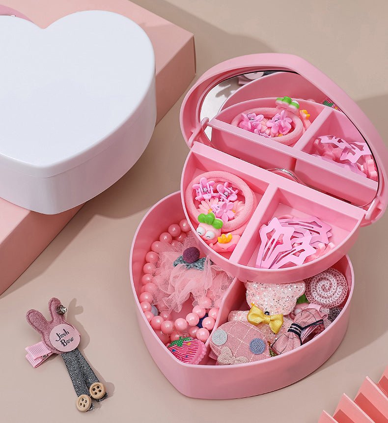 New Heart Shape Jewelry Storage Box. - Duvera