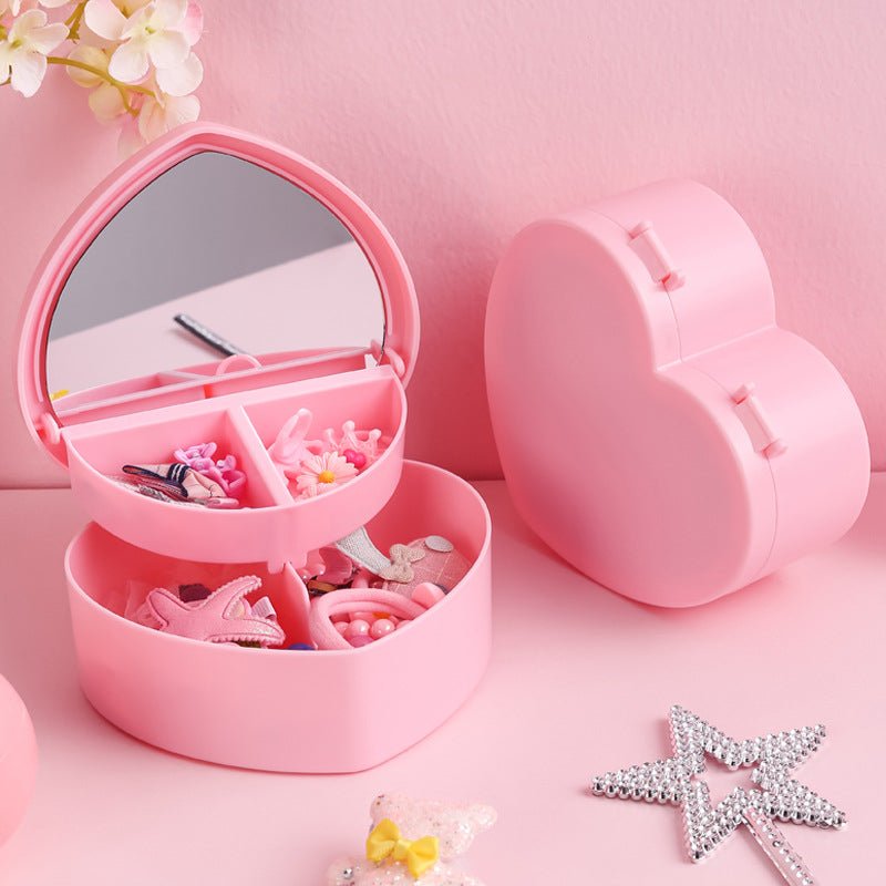 New Heart Shape Jewelry Storage Box. - Duvera