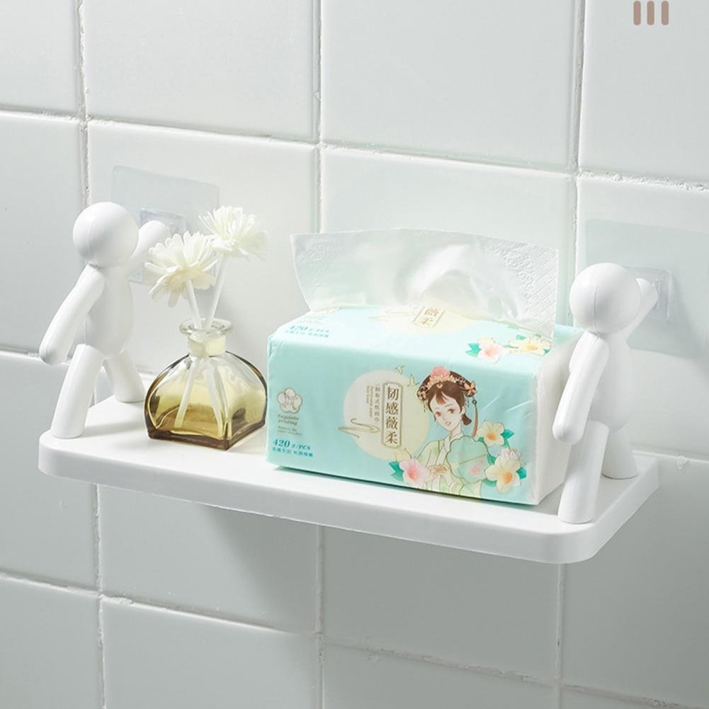 Self-adhesive Creative Kitchen Storage Wall-mounted Shelves. - Duvera