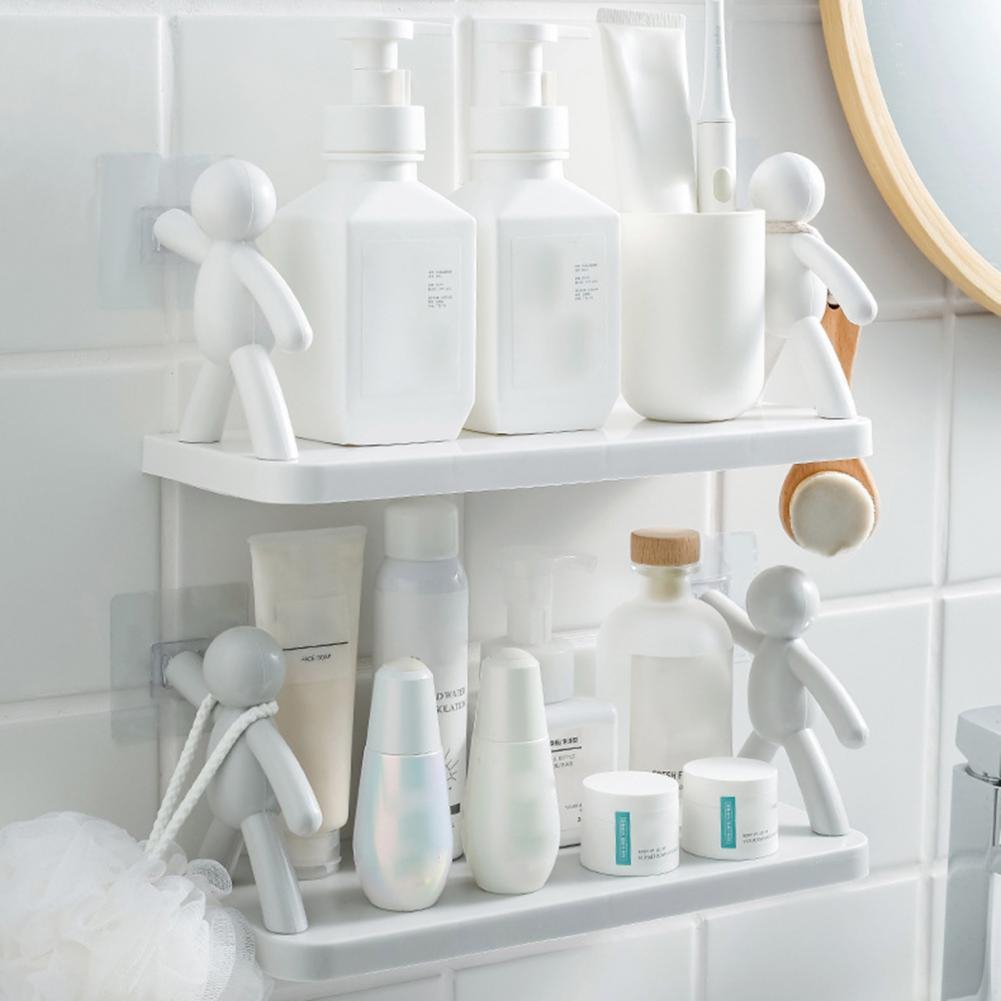 Self-adhesive Creative Kitchen Storage Wall-mounted Shelves. - Duvera