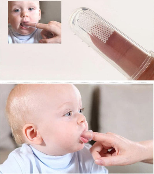 Silicone Finger Baby Toothbrush - Duvera