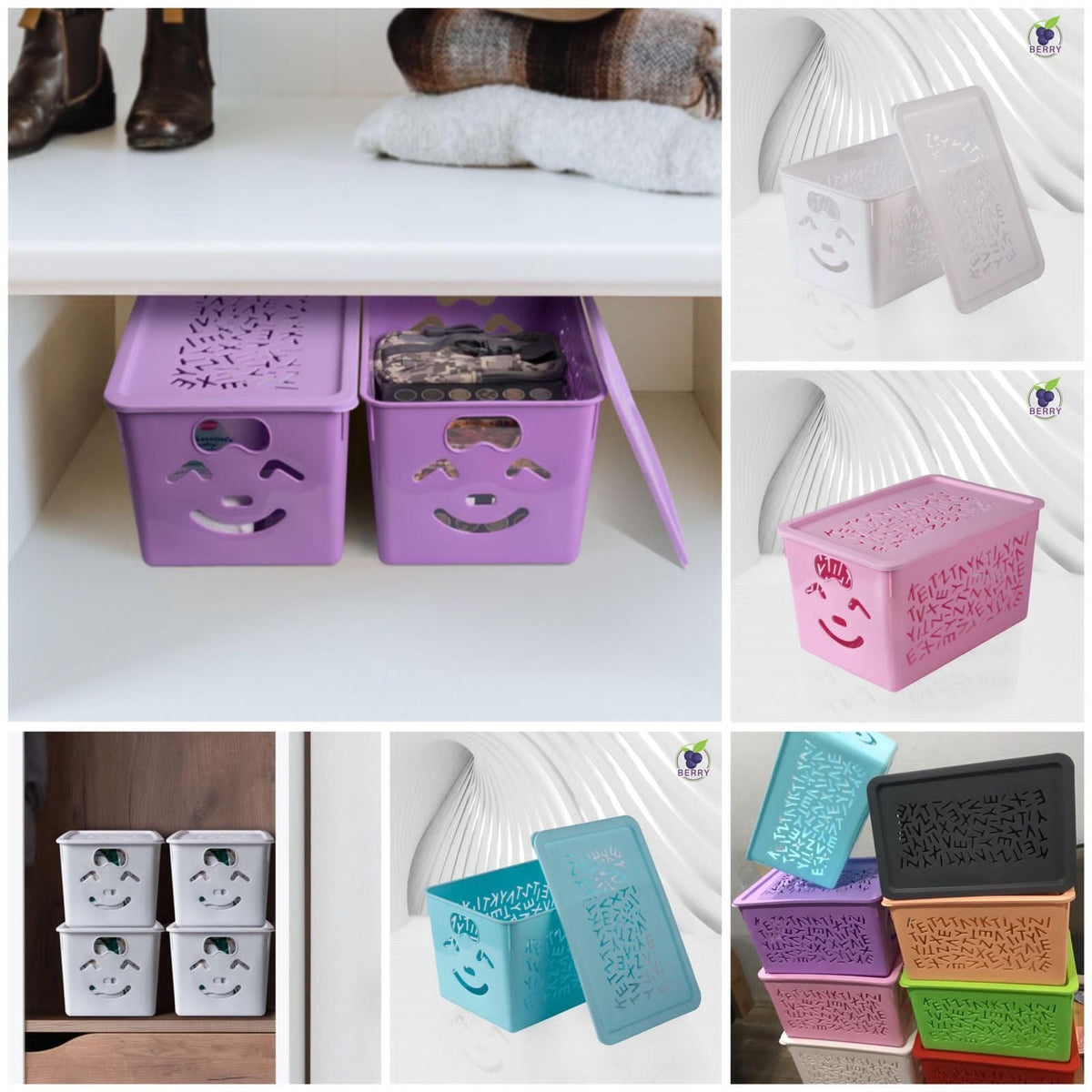 Smiley Storage Box - Duvera