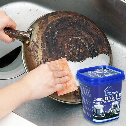 Stainless Steel Cleaning Paste Remove Stains Multi-Purpose Cleaner Home Kitchen Bathroom Accessories - Duvera