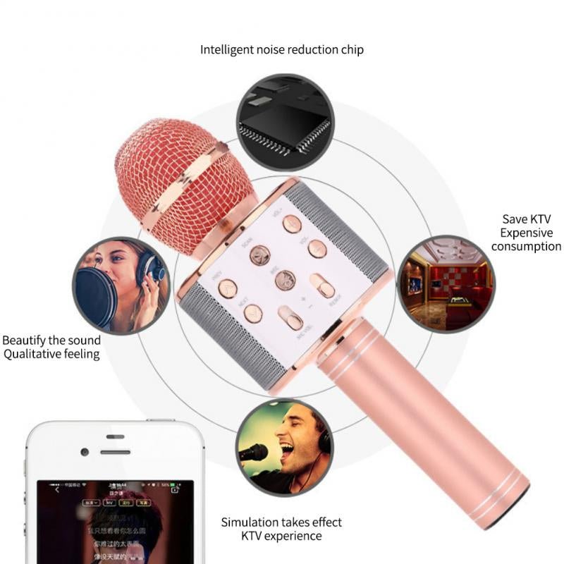 Wireless Microphone Hifi Speaker. - Duvera